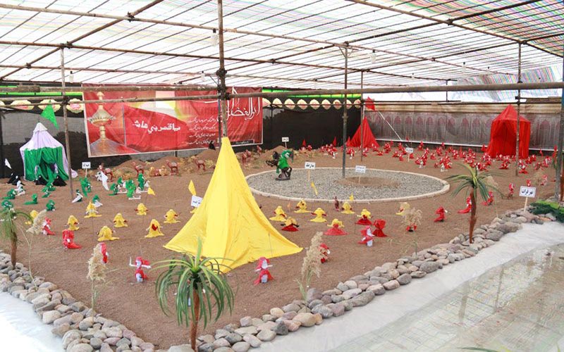 داربست های ایمن برای مراسمات مذهبی