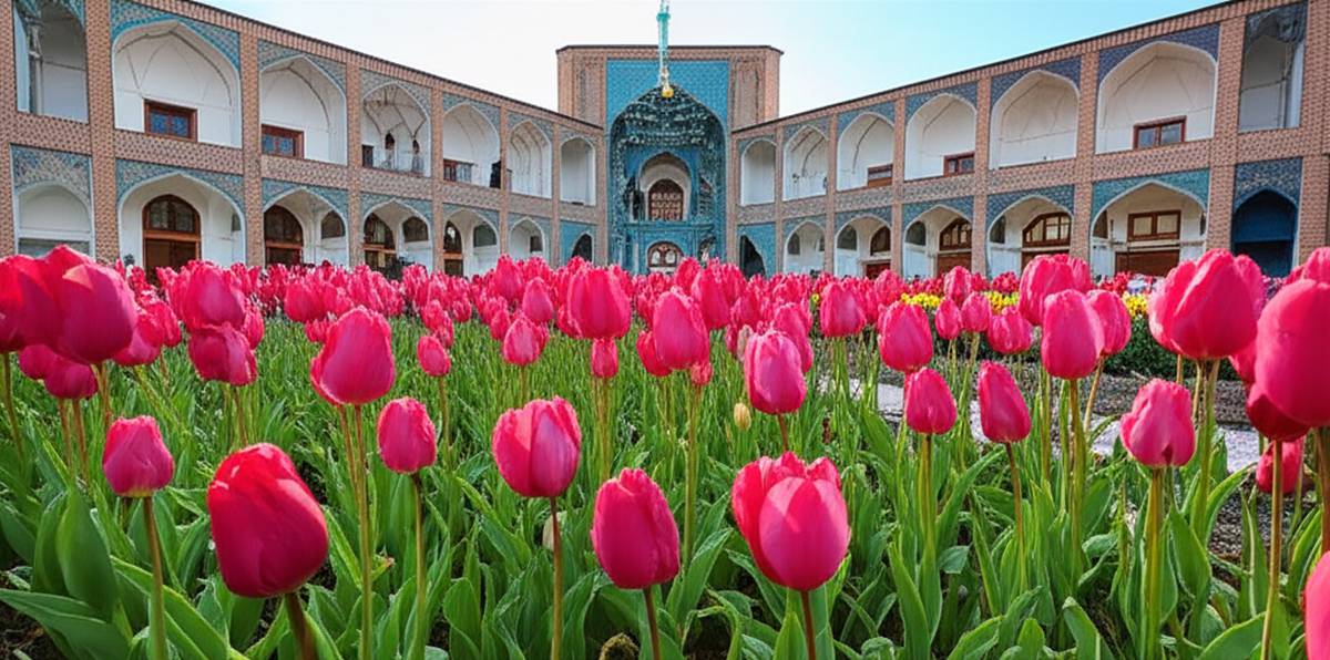 همه چیز راجع به باغ ایرانی تهران و جشنواره گل لاله