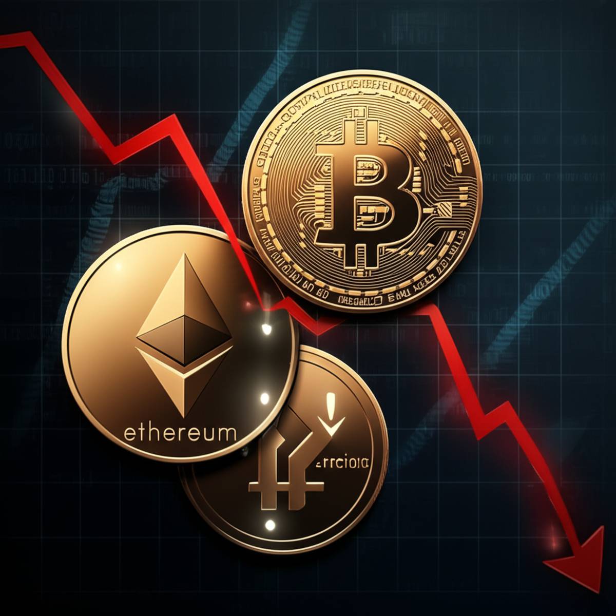 کاهش قیمت ارز دیجیتال