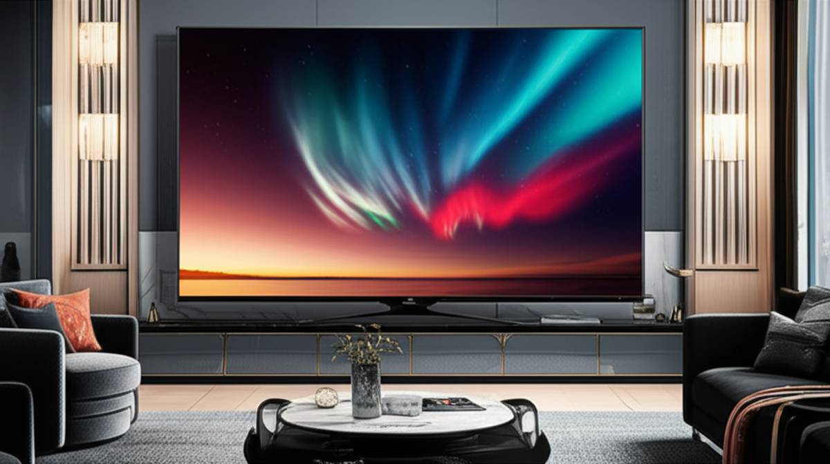 تلویزیون 260 اینچ ال ای دی هوشمند ایلیا مدل 260MEGATV