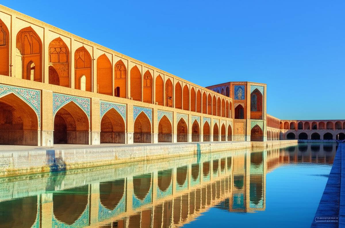 پل خواجو | زیبایی خیره کننده کاشی کاری در اصفهان