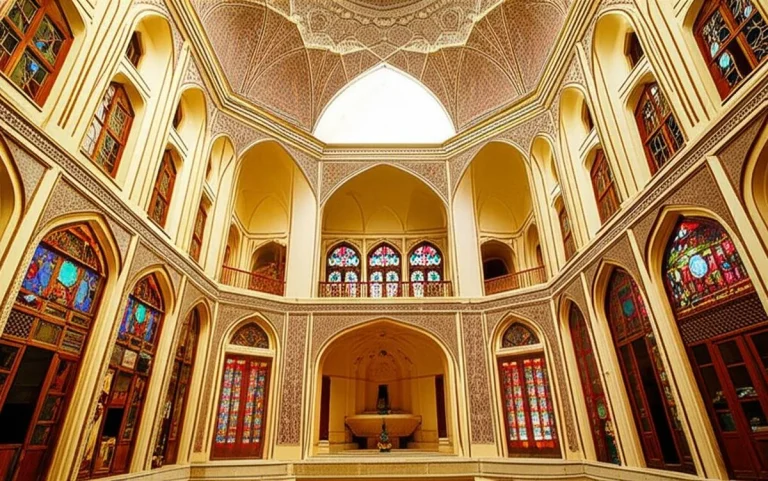 خانه طباطبایی کاشان | شاهکار معماری ایرانی و تاریخچه