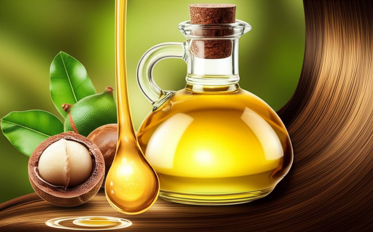 فواید روغن ماکادمیا برای مو | راز موهای سالم و درخشان