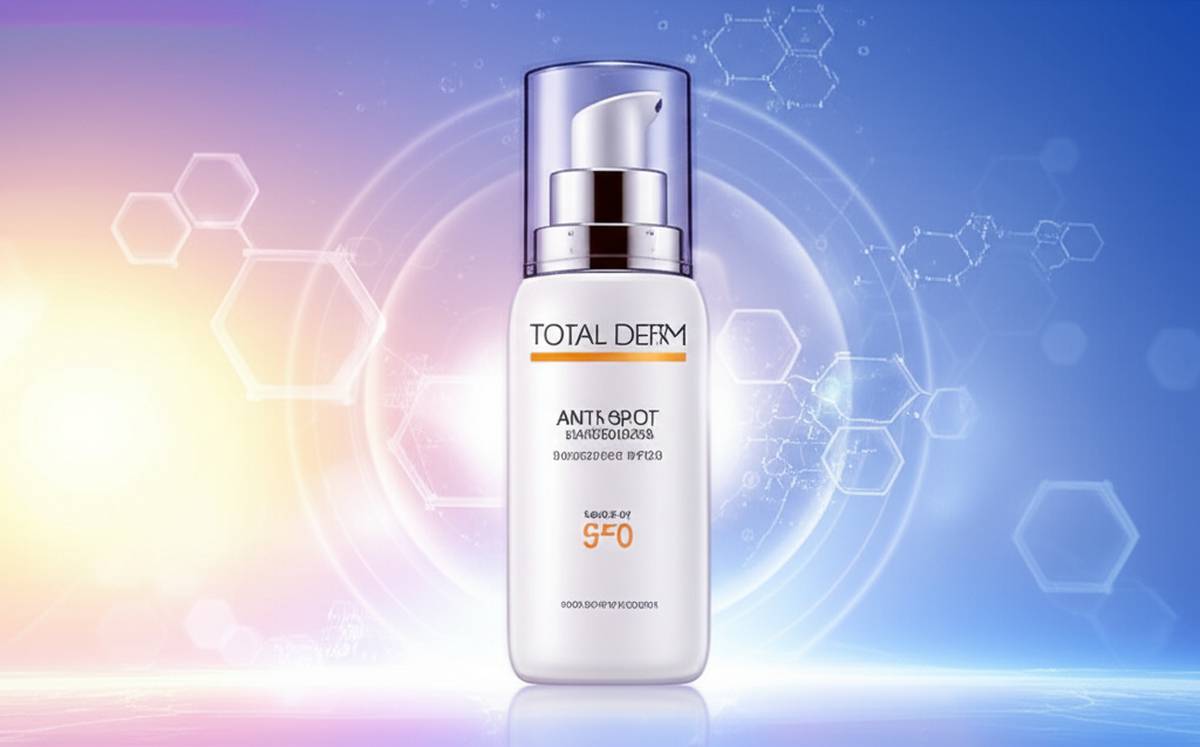 نقد و بررسی کرم ضد آفتاب ضد لک SPF50 توتال درم