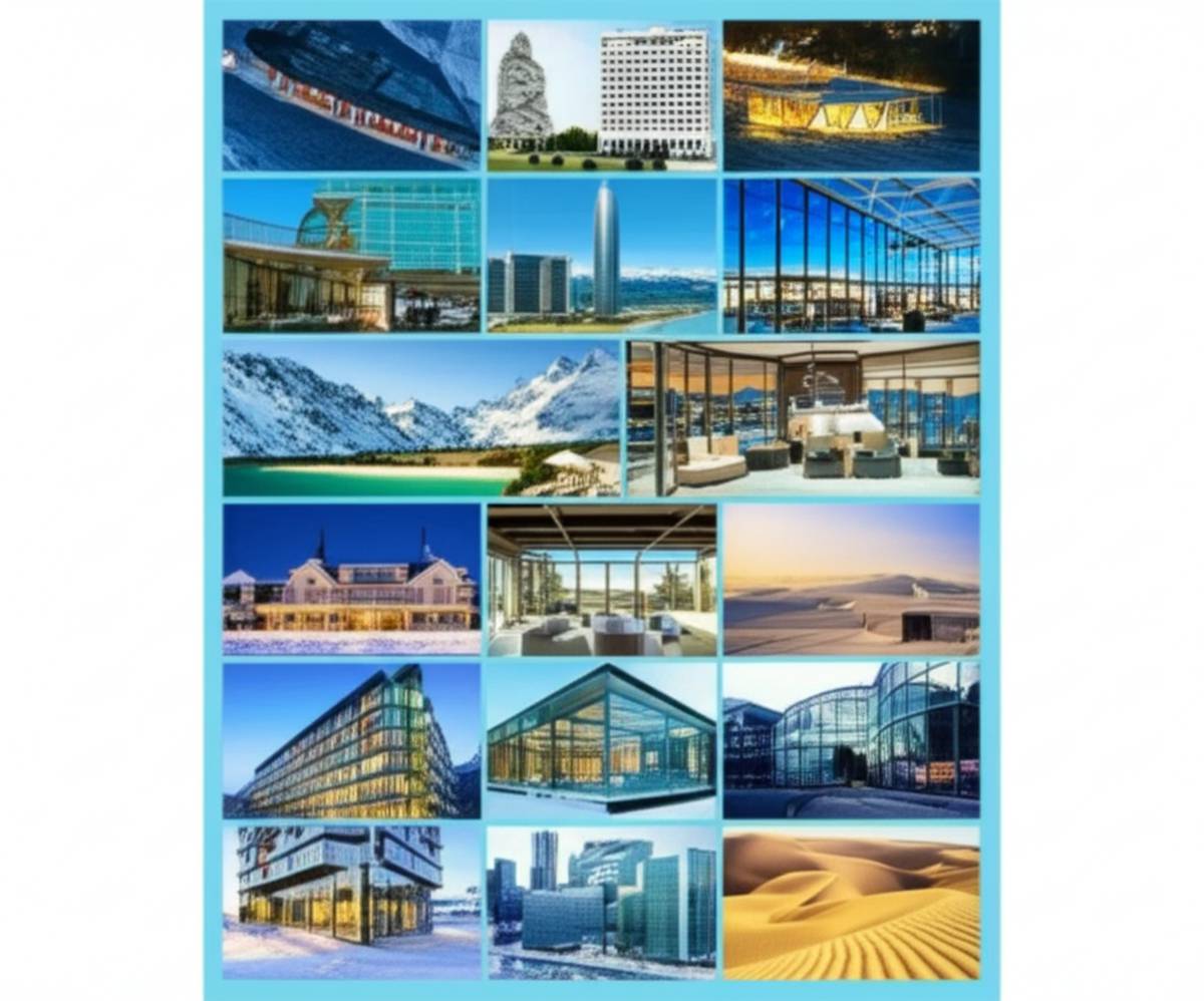 جذاب ترین هتل های شیشه ای جهان | اقامتی رویایی در دل طبیعت