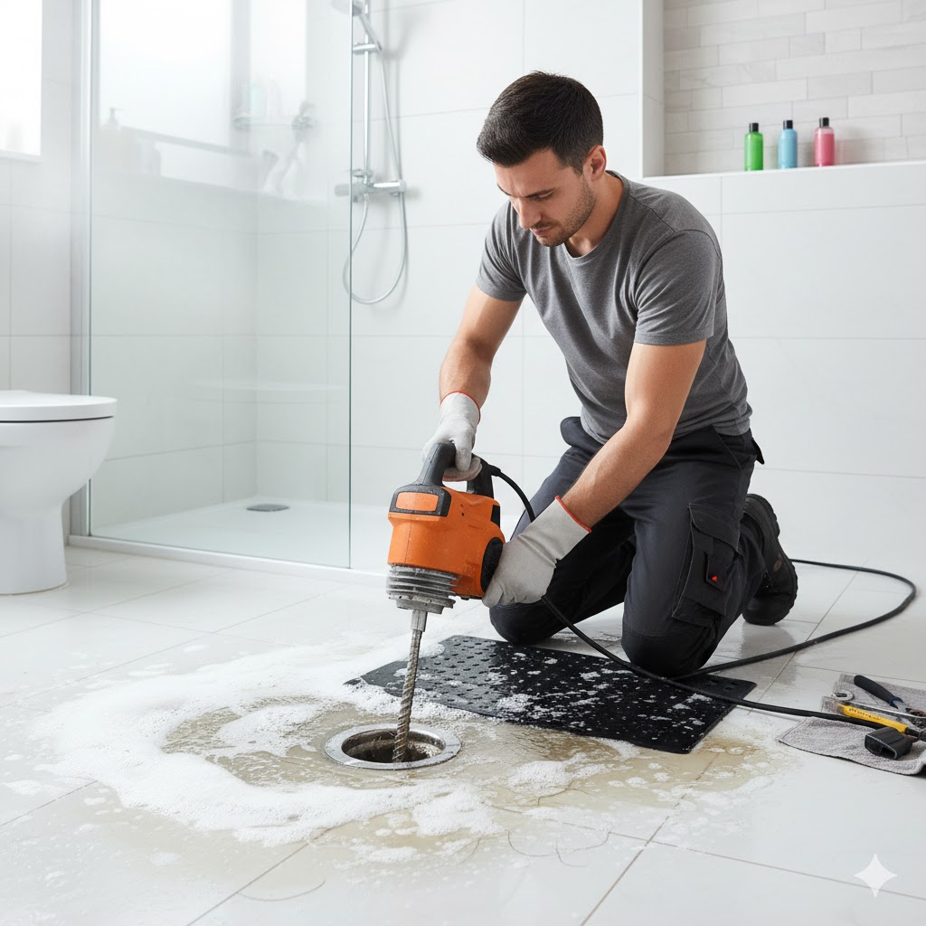 استفاده از فنرهای مخصوص در لوله بازکنی یافت آباد برای باز کردن گرفتگی های سخت