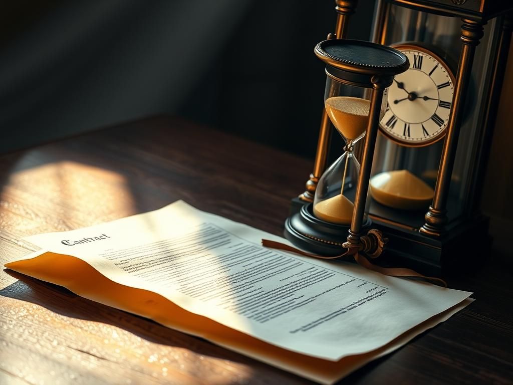 مرور زمان در قراردادها: از مفهوم تا آثار حقوقی