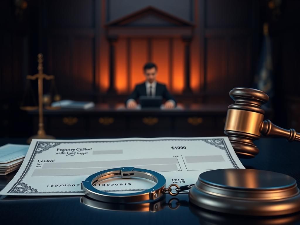 جرم چک ثبت نشده: صفر تا صد مجازات و تبعات حقوقی