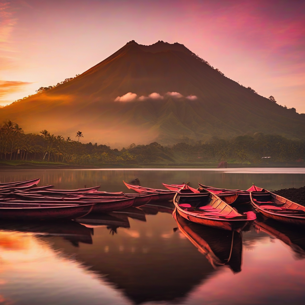 آتش فشان باتور (BATUR)