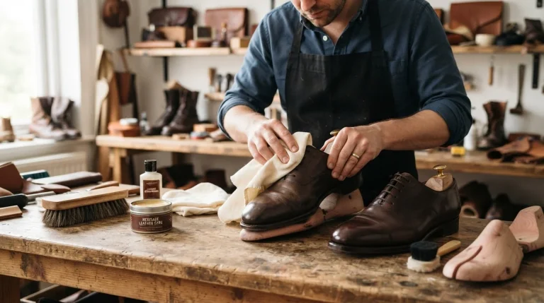 راهنمای نگهداری از کفش چرم